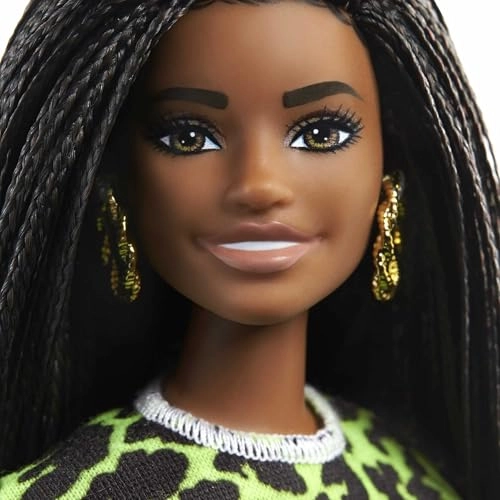 Barbie Fashionistas - Long Braids Neon Look Ages 3+