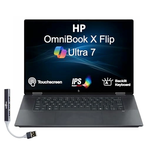 OmniBook X Flip - 16'' Core Ultra 7 258V 32GB DDR5 2TB SSD