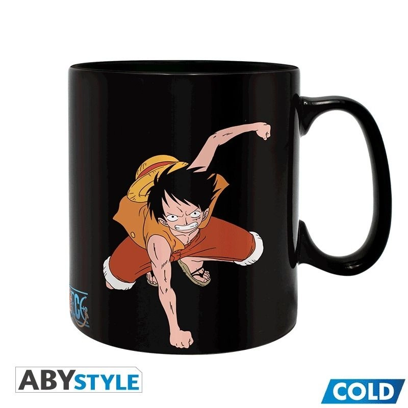 One Piece Luffy & Ace Mug - 460 ml