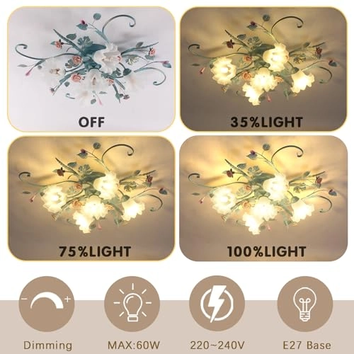 Led Country Villa Ceiling Lights