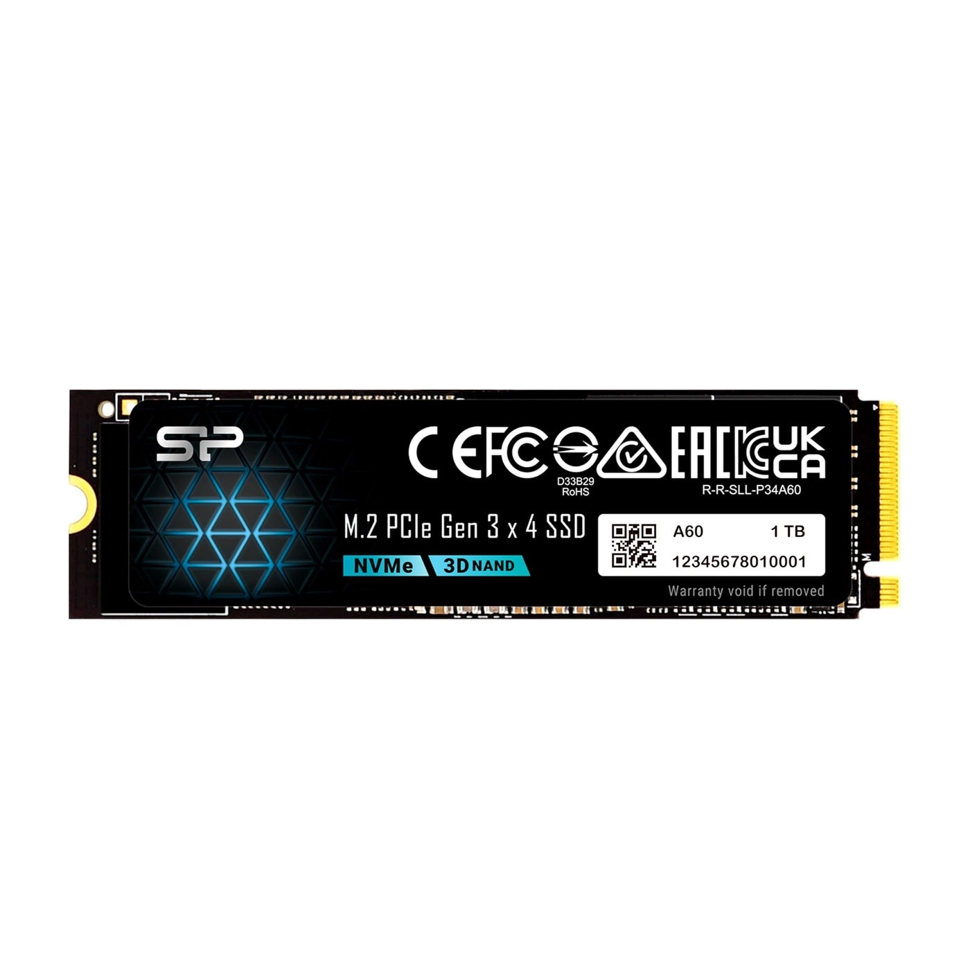 Silicon Power NVMe M.2 PCIe Gen3x4 SSD - 1TB 2280
