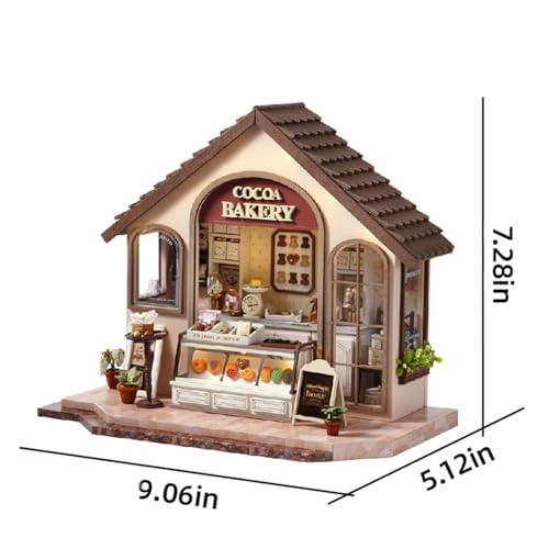 Miniature Dollhouse - Creative Room with Furniture