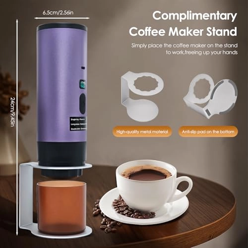 Portable Coffee Maker - 90 Milliliters NS/DG/Ground Coffee