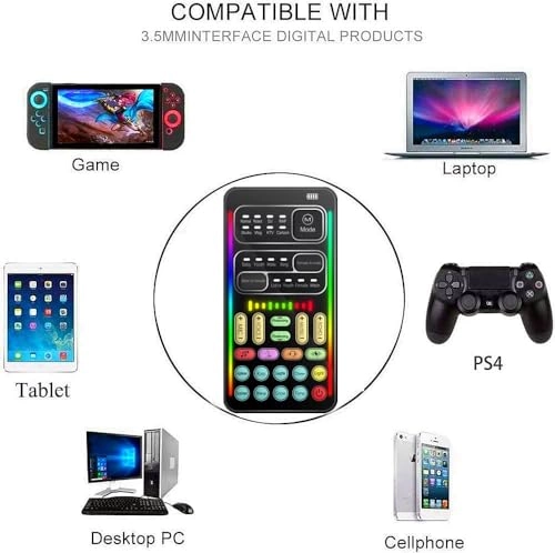 Voice Changer 3.5mm-Mini-Jack Microphone