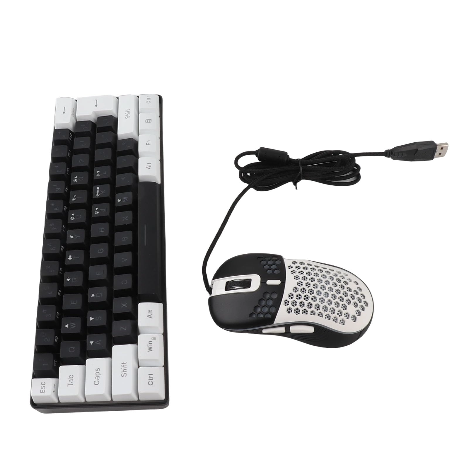 Xixian 61 Key RGB Illuminated Keyboard - Wired
