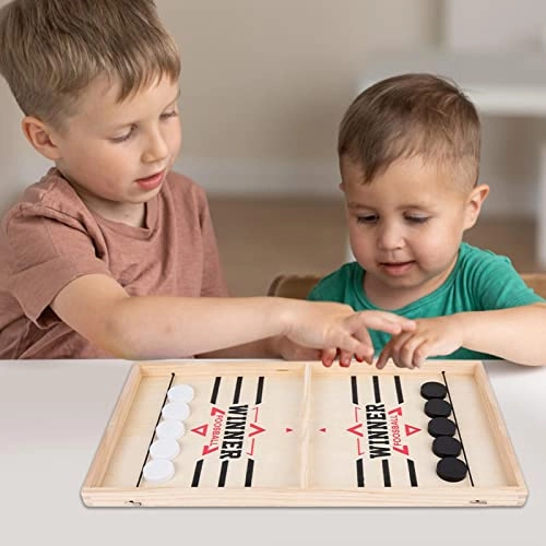 Sling Puck Game - 2 in 1 Wooden