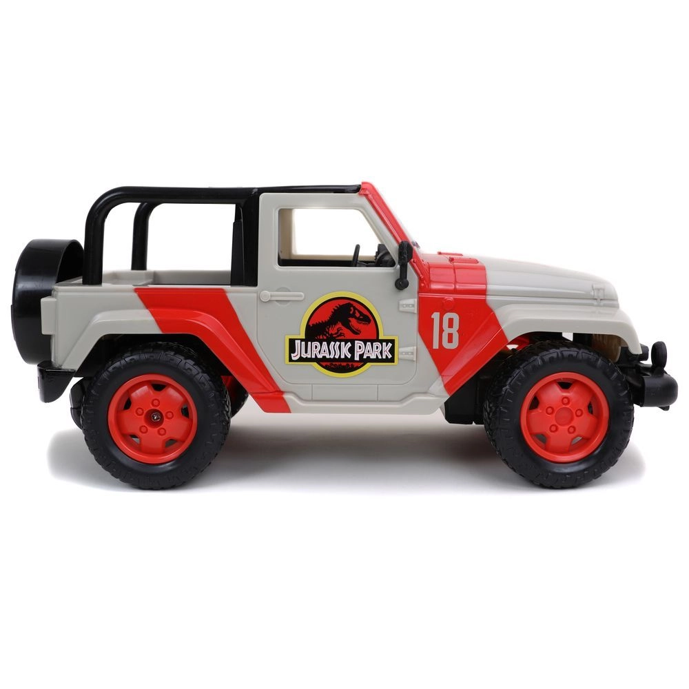 Jurassic Park RC Jeep Wrangler - Turbo Boost 17 x 39 x 16 cm