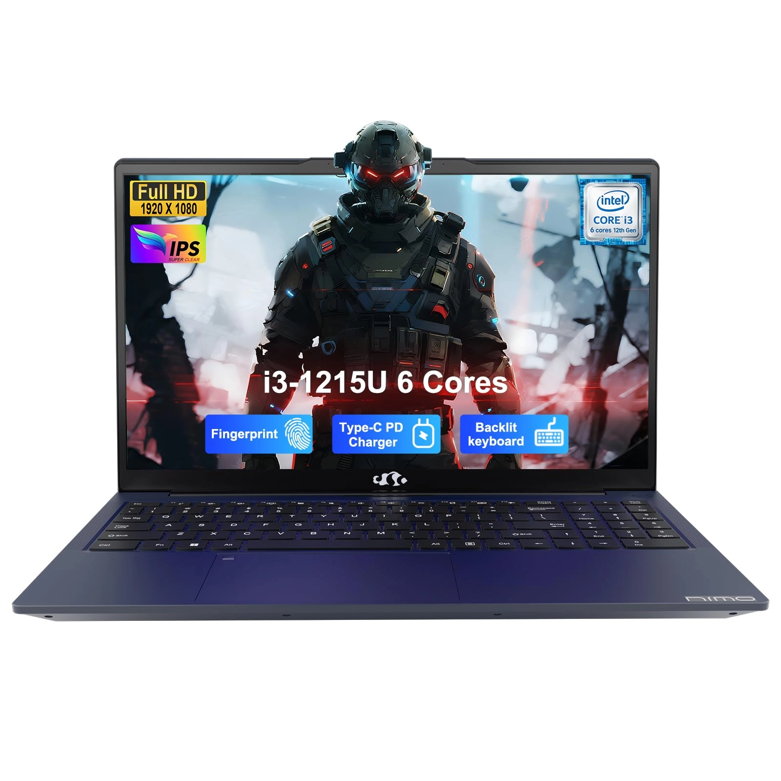 NIMO N154 - 15.6'' i3-1215U 16GB DDR4 256GB SSD