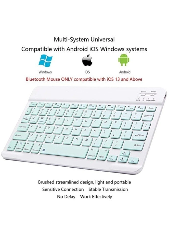 Bluetooth Keyboard and Mouse Combo - Arabic and English
