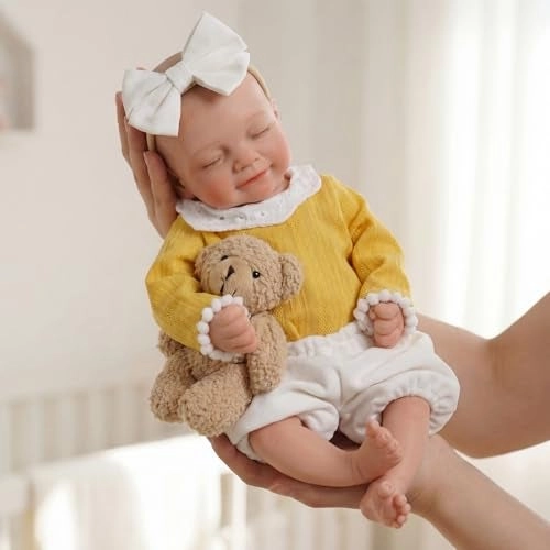 Reborn Baby Doll - 12 Inch Silicone Weighted Ages 3+
