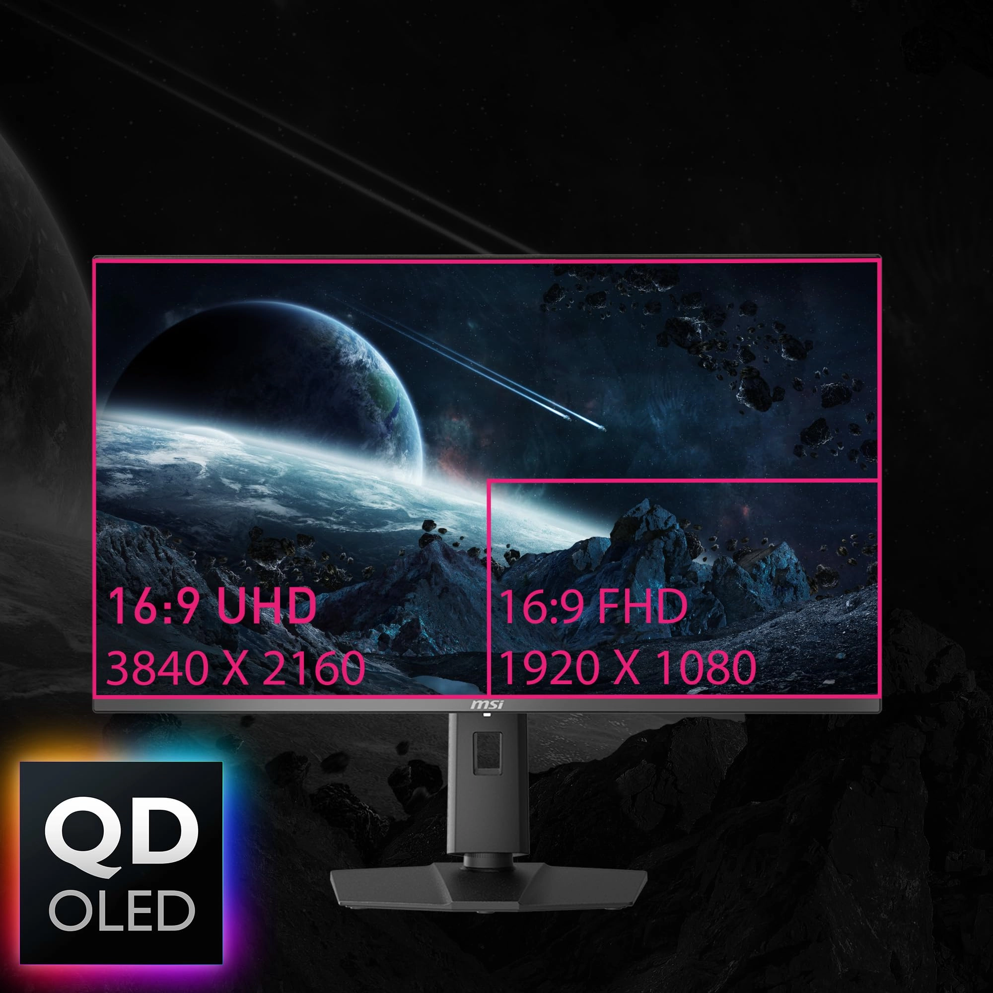 MPG 321URX QD-OLED - 31.5" 3840 x 2160