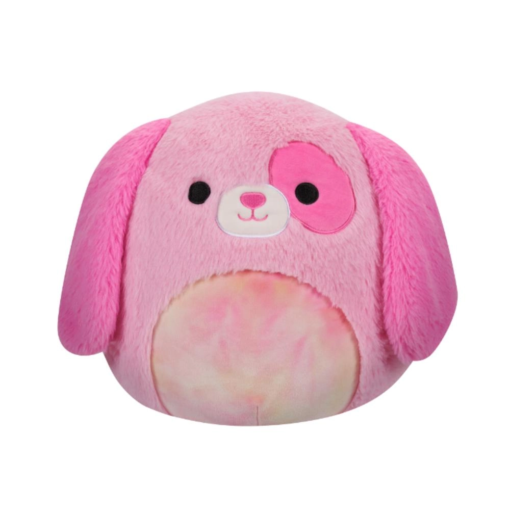 Squishmallows Fuzzamallows Pink Dog - Medium Plush 12 inch