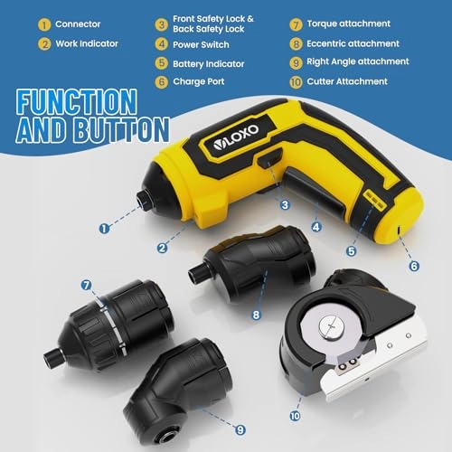 4 in 1 Electric Screwdriver