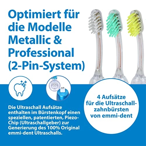 E4 - 4 piece Standard Shaped Brushes