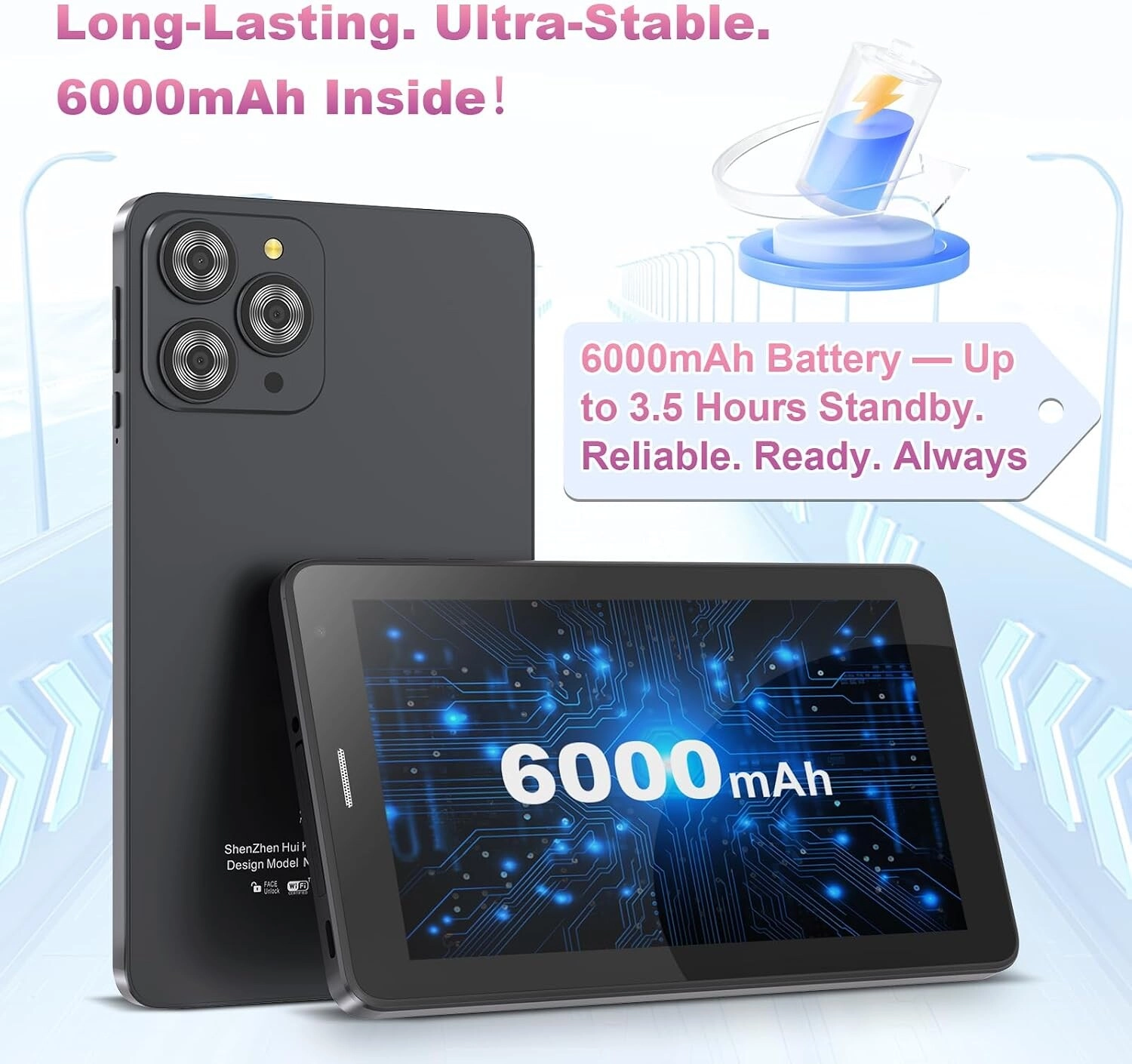 7 Tablet Wi-Fi 8GB RAM 256GB