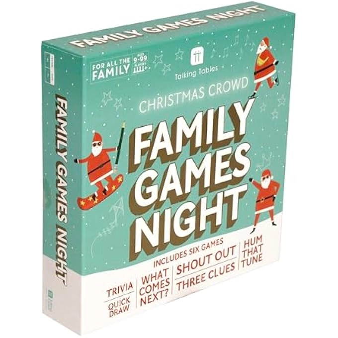 Family Games Night - Christmas Six Games Bundle