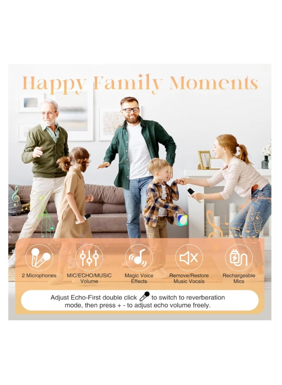 karaoke speaker - 3-12 years old