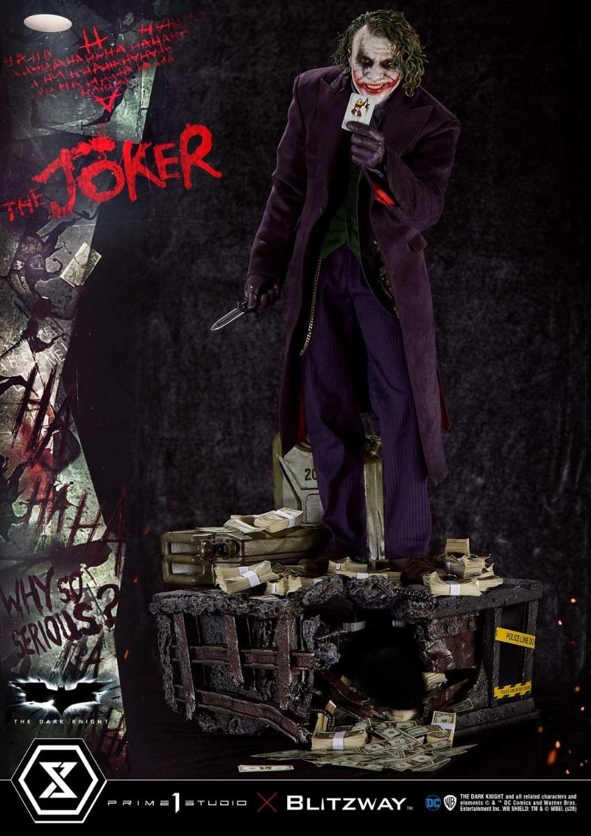 Prime 1 Studio Joker - The Dark Knight Film Statue (72.5 cm)