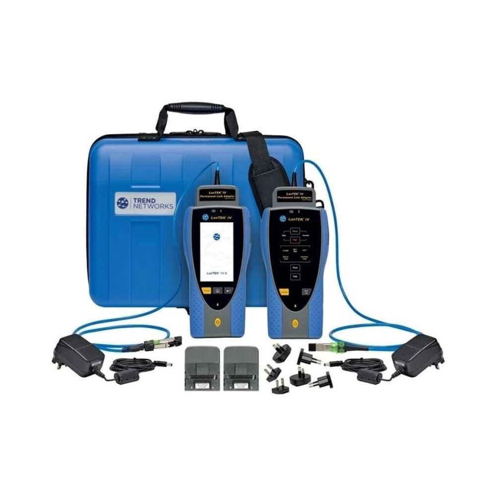 TREND Networks LanTEK-IVs 500 - PL/CH Adapters Copper Tester
