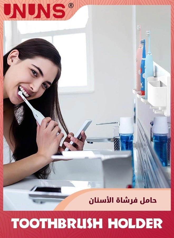 Toothbrush Holder - Wall Mounted 3 slots