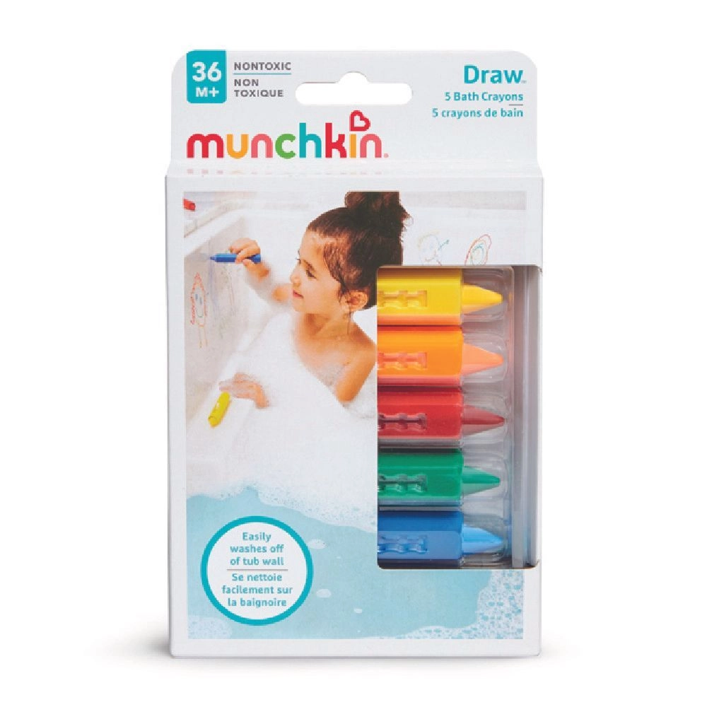 Draw Bath Crayons - 5 pcs Multi Colour