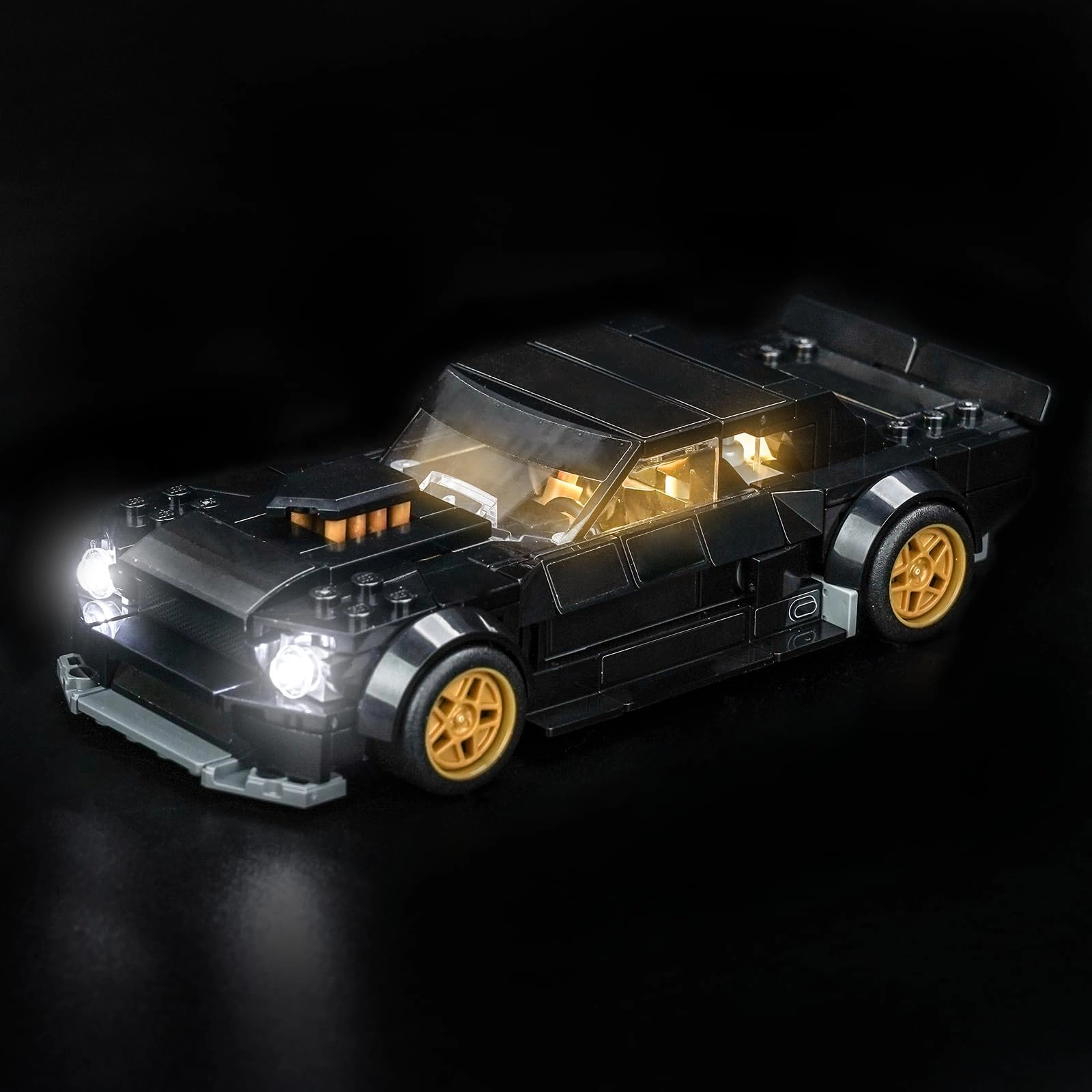 LocoLee Light kit (77260) - Compatible with Lego '65 Ford Mustang Hoonicorn V1 LED Lighting Accessories