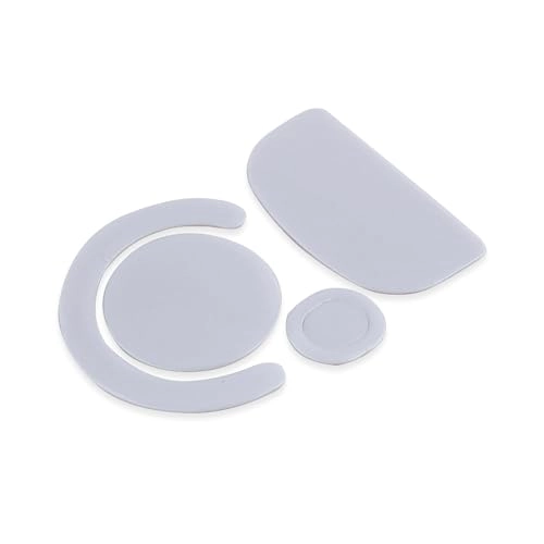 Rounded Curved Edges Mouse Skatez - 2 Sets Gray