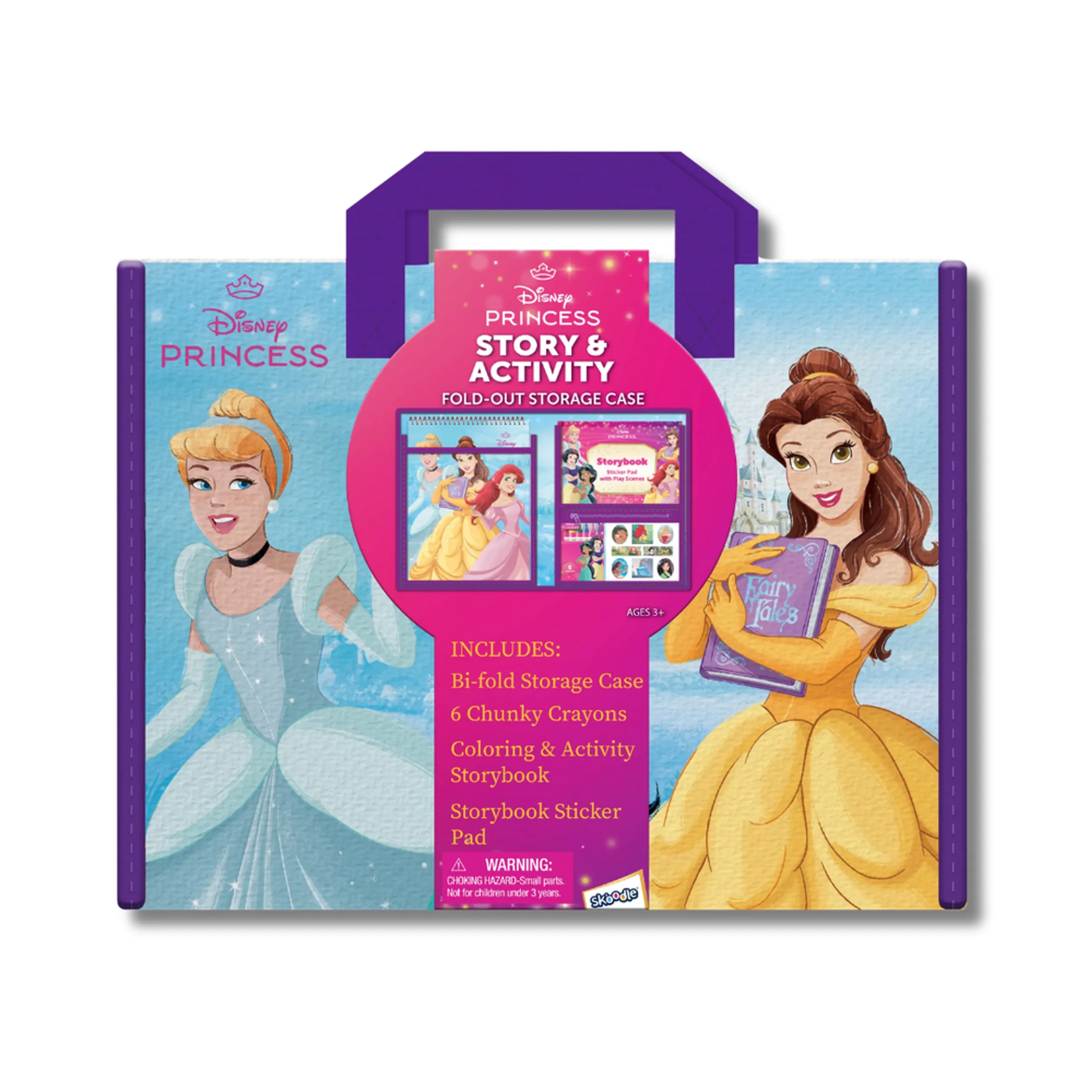 Disney Princess Story & Activity Tote Case - 3 Years & Above.