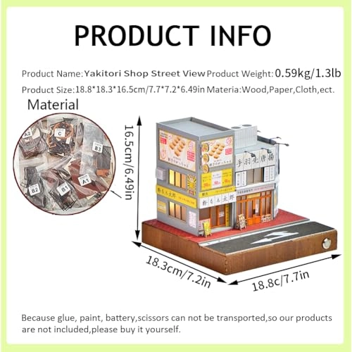 3D Wooden Puzzle Bookshelf Insert - Library of Books 1:24