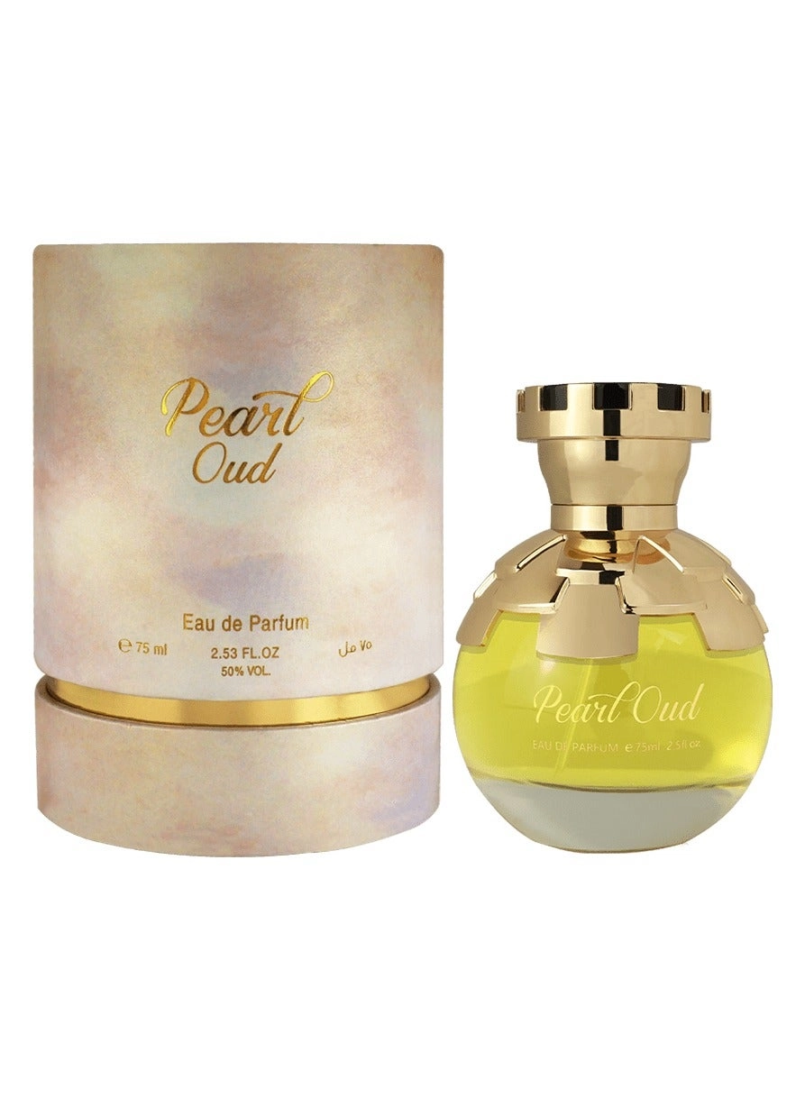 Ahmed Al Maghribi Perfumes Pearl Oud Eau de Parfum 75 ml