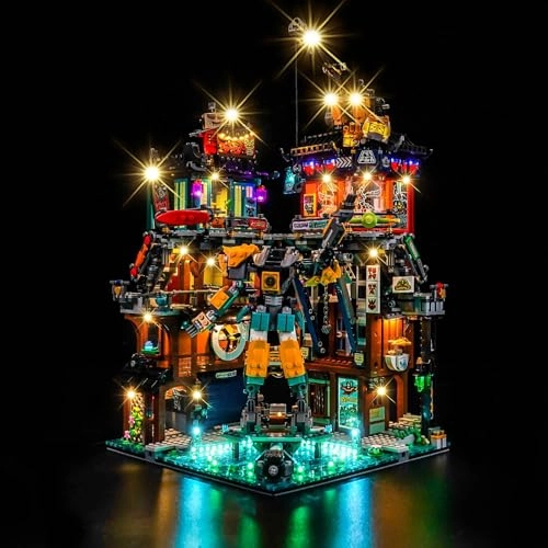 Lighting Kit for LEGO Ninjago City Workshops 71837