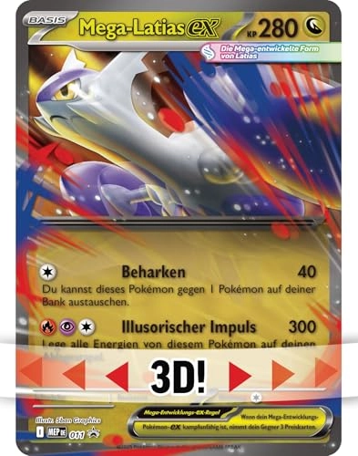 Mega-Latias-ex Collection - German 6pcs