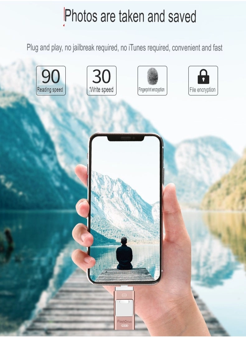 Shock Proof Flash Drive for iPhone 16GB
