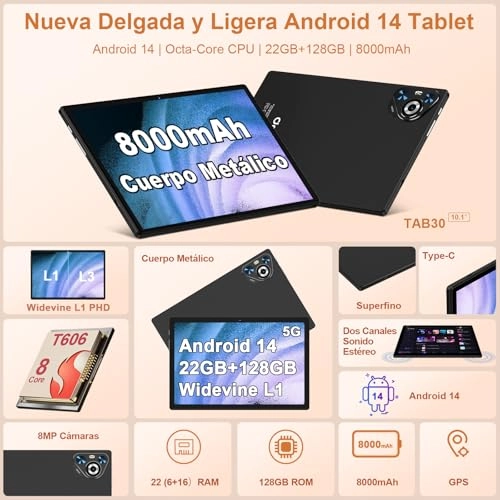 Tablette Tactile - 128GB 10.1"