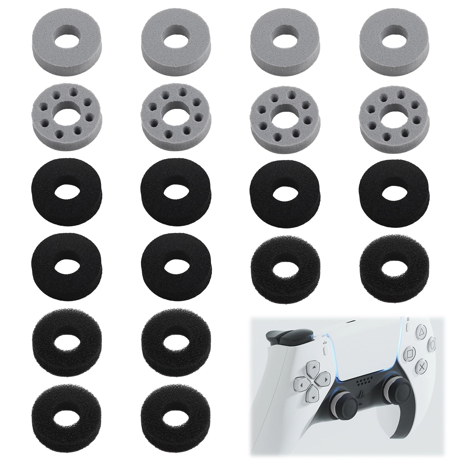 Qkhcable Precision Rings - PS4 PS5 Steam Deck Xbox Series X/S Switch