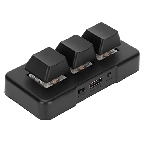 3-Key Programmable Keyboard - Wired/Wireless