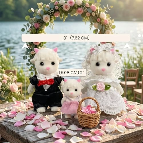 Rosegate Family - Mini 3 Figures White Ages 3+