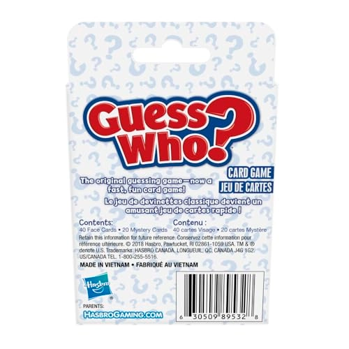 Guess Who? - Card Game