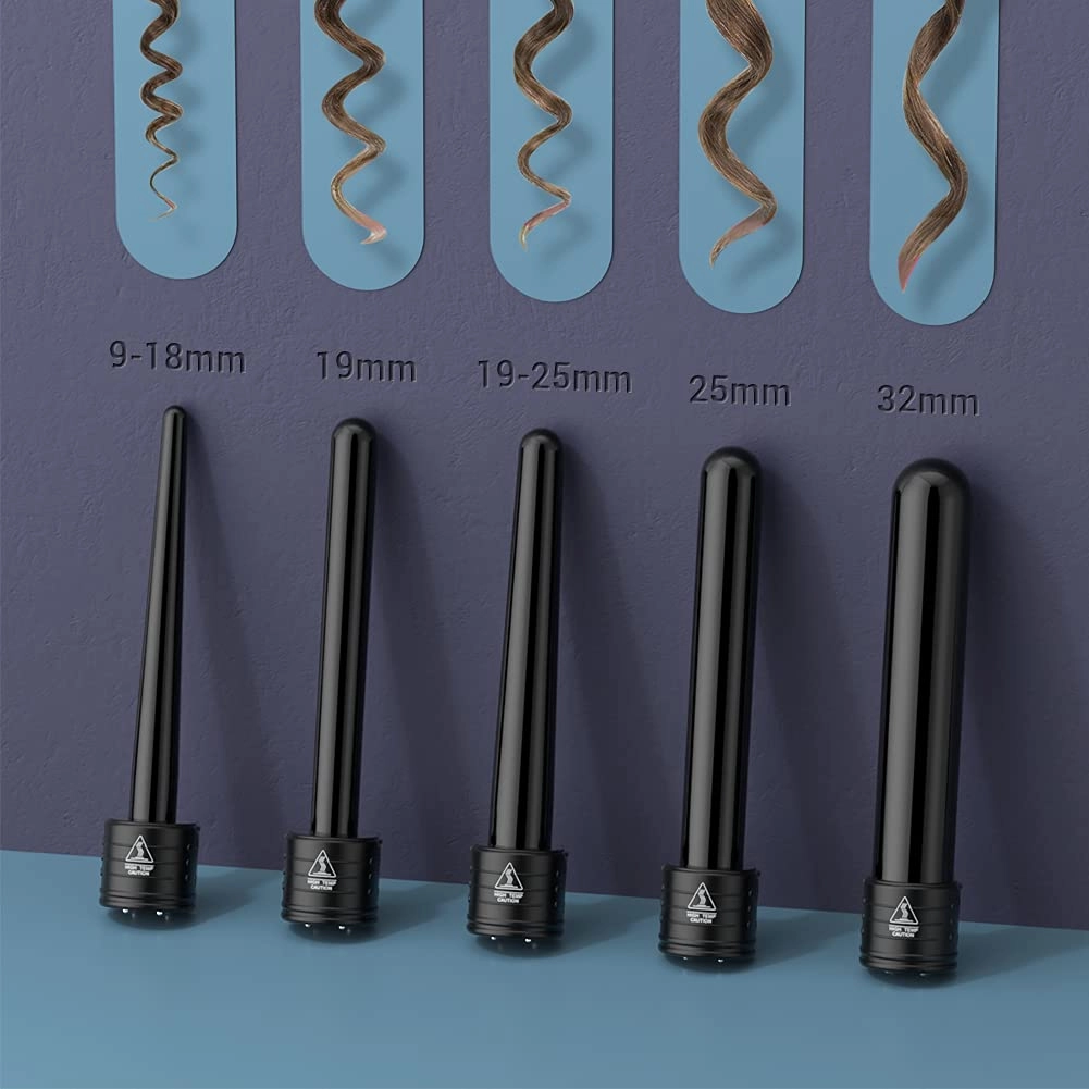 Hair Curling Wand - 9mm-32mm