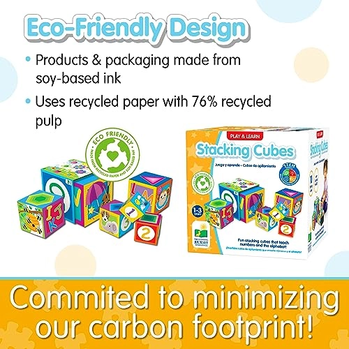 Play & Learn Stacking Cubes - 12 months - 3 years 10 piece(s)