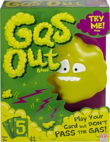 Gas Out - 2 5 years and up English