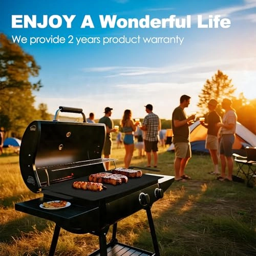 Carbon Steel Griddle - Double Burner 17.8"8.7"