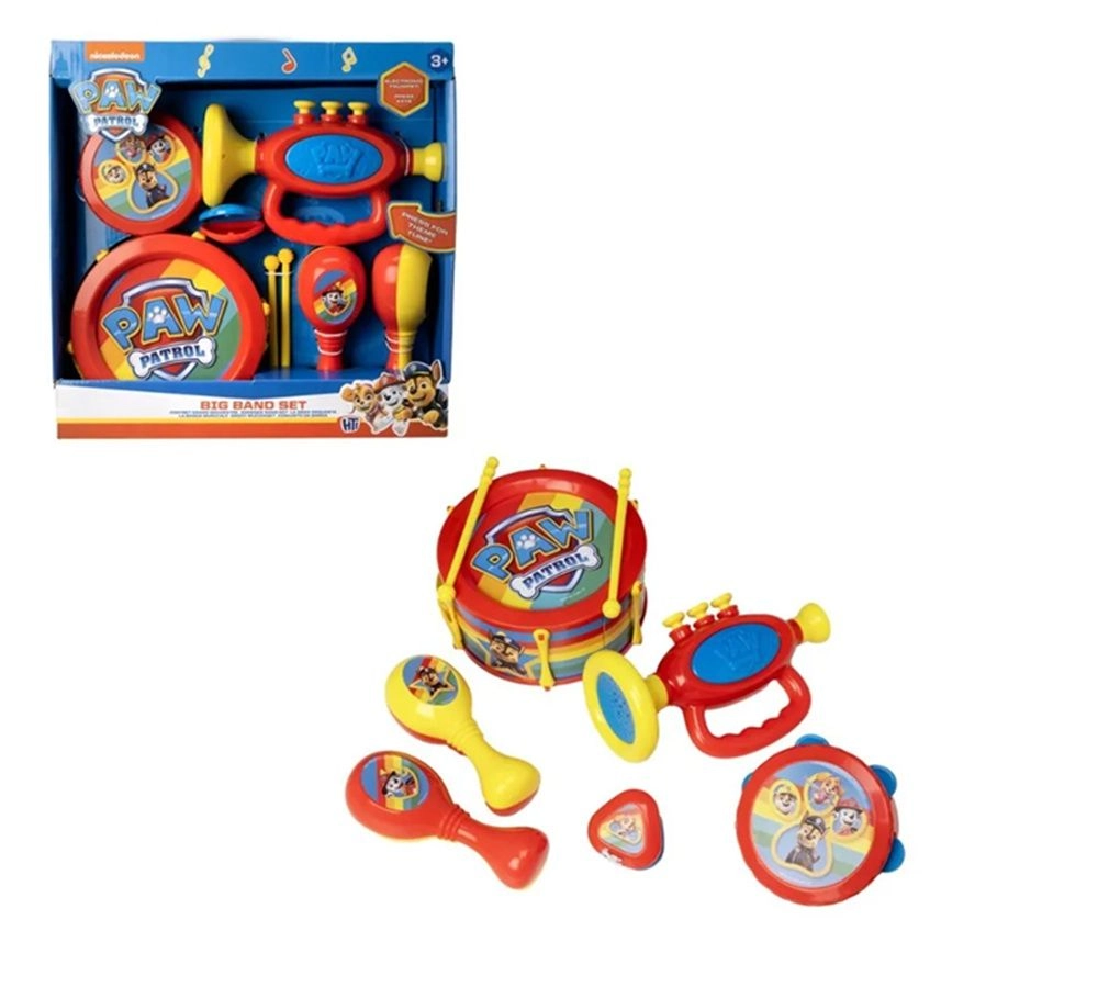 Nickelodeon Paw Patrol Big Band Musical Toy - 3 years+ Set