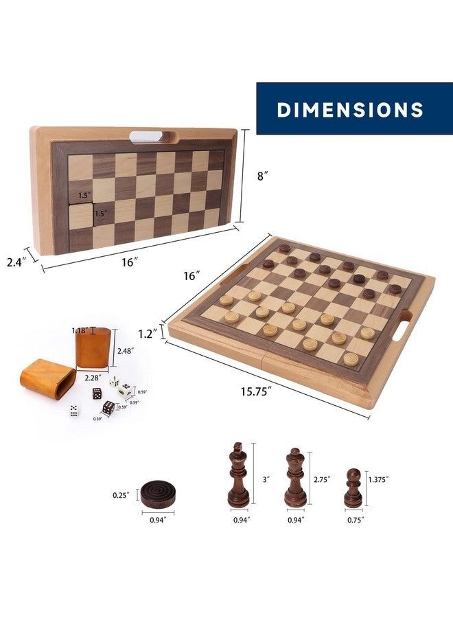 Chess + Checker + Backgammon