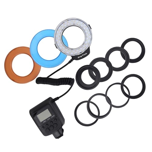 Portable LED Flash Light - 7 brightness modes LCD controller