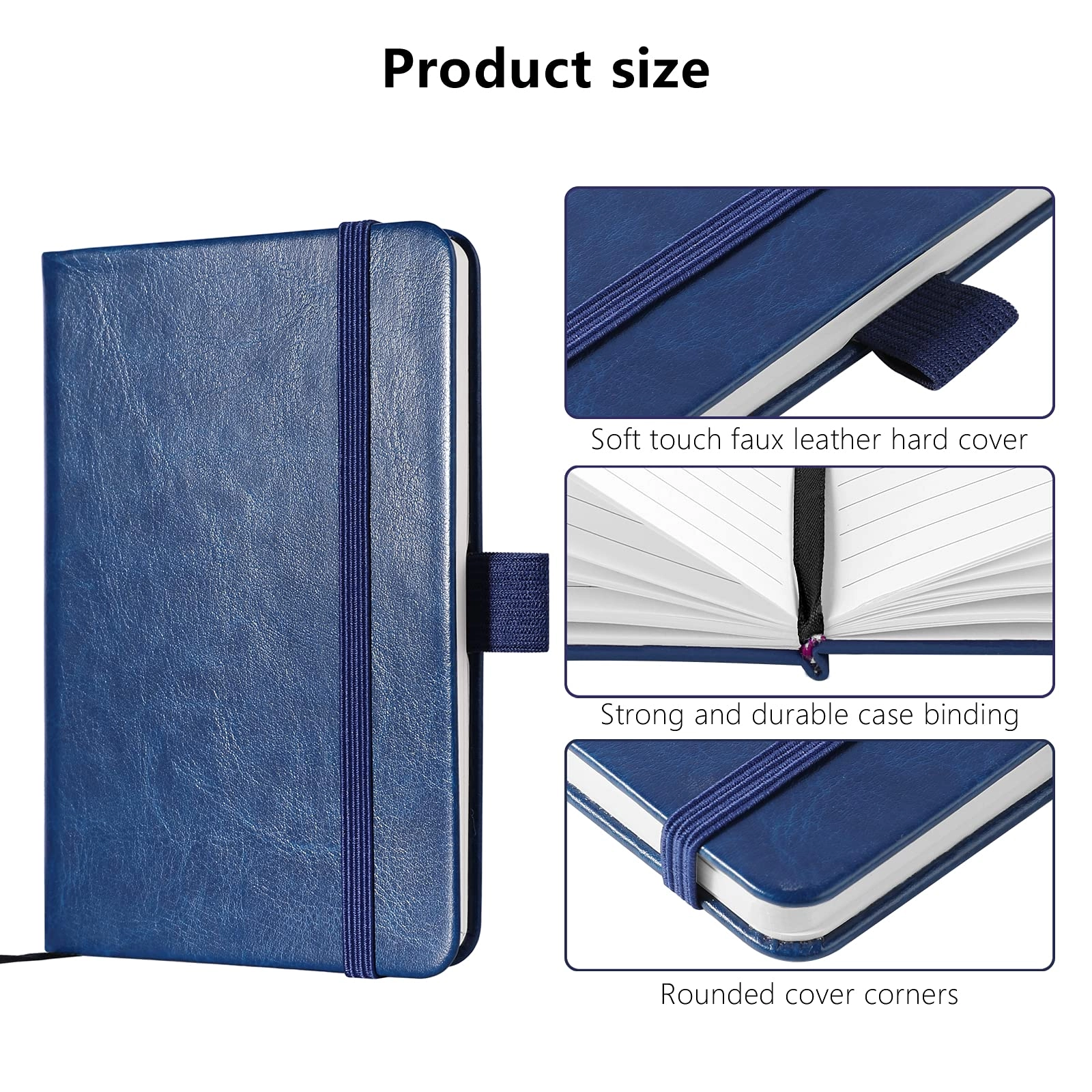 A6 Notebooks A6 Hardcover - Lined 100 Sheets