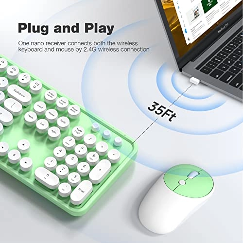 Keyboard and Mouse Combo - Wireless