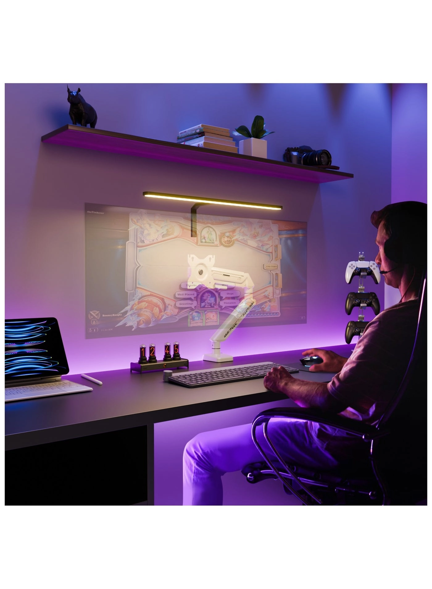 Monitor Arm - Single 13-32 inch 75x75/100x100mm