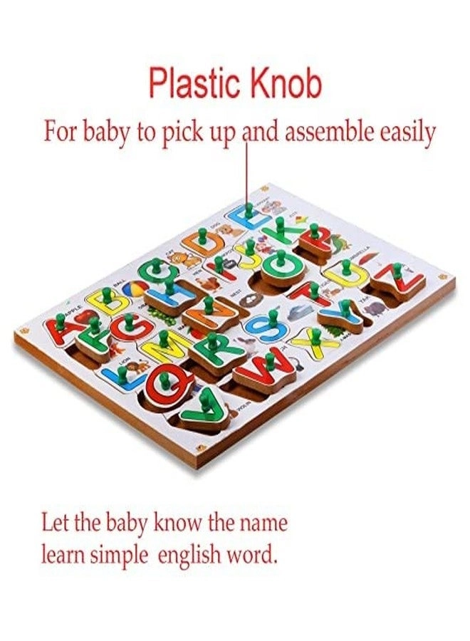 Alphabet Knob Puzzle