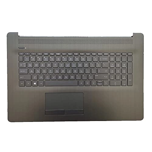 Palmrest Upper Case - Gray Backlit Keyboard